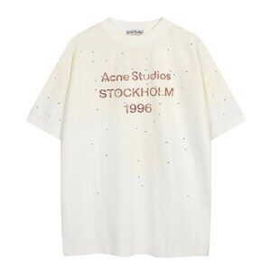 Acne Studios STOCKHOLM 1996 T-Shirt Cream